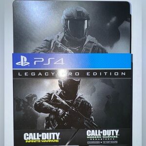 SOLD Call of Duty: Infinite Warfare + MWR - Collector Tin Legacy Pro Edition PS4